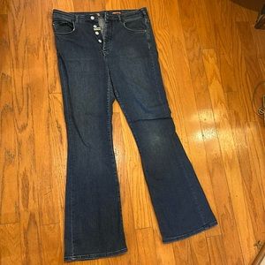 Anthropologie Hi-Rise Flare Jeans Size 31
